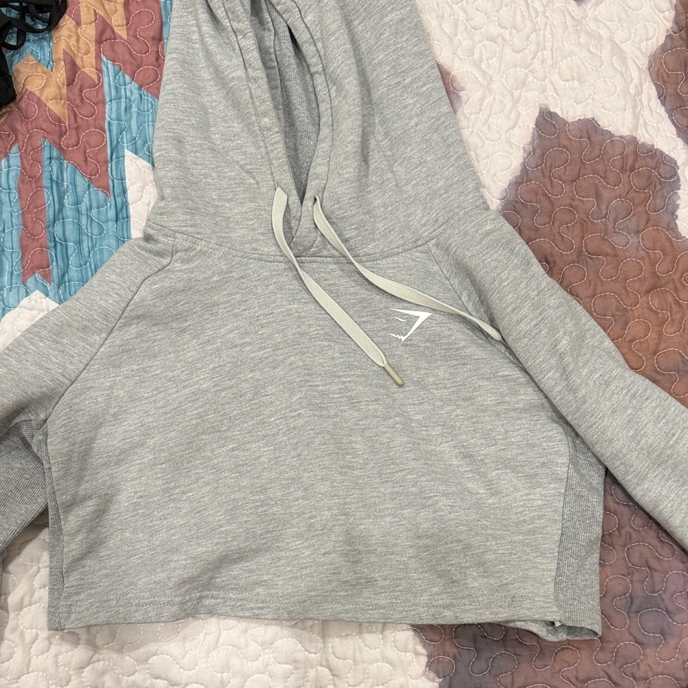 Gymshark Heather Gray Hoodie